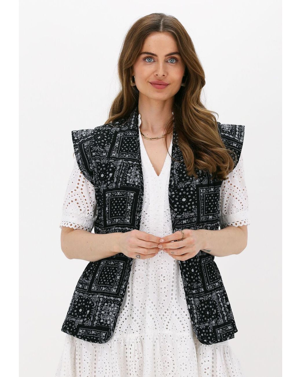 Just Female White Gilet Miracle Vest Damen