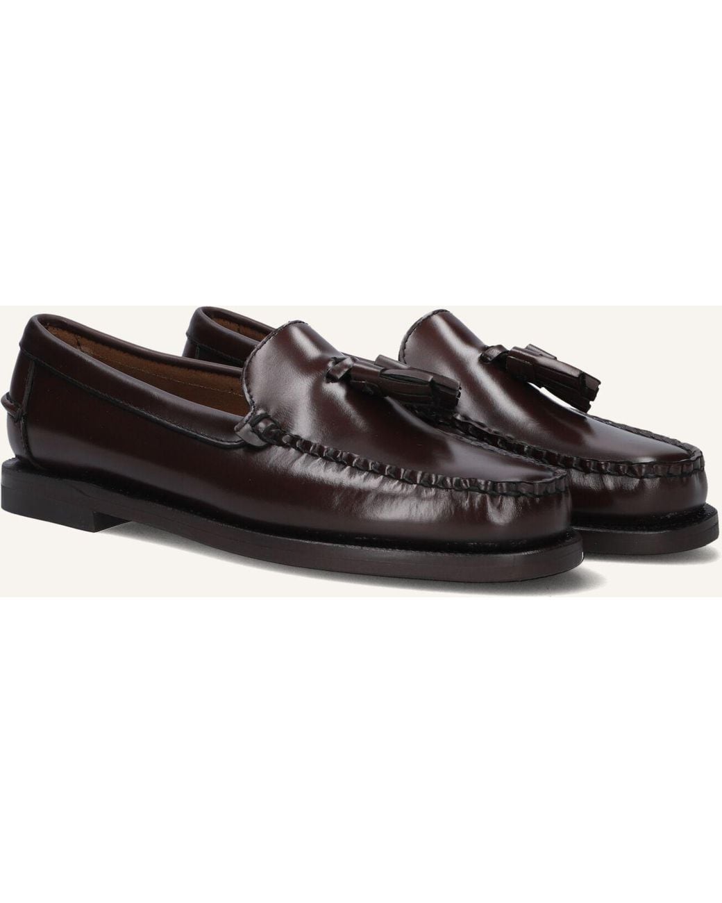 Sebago Black Damen Loafer Classis Will