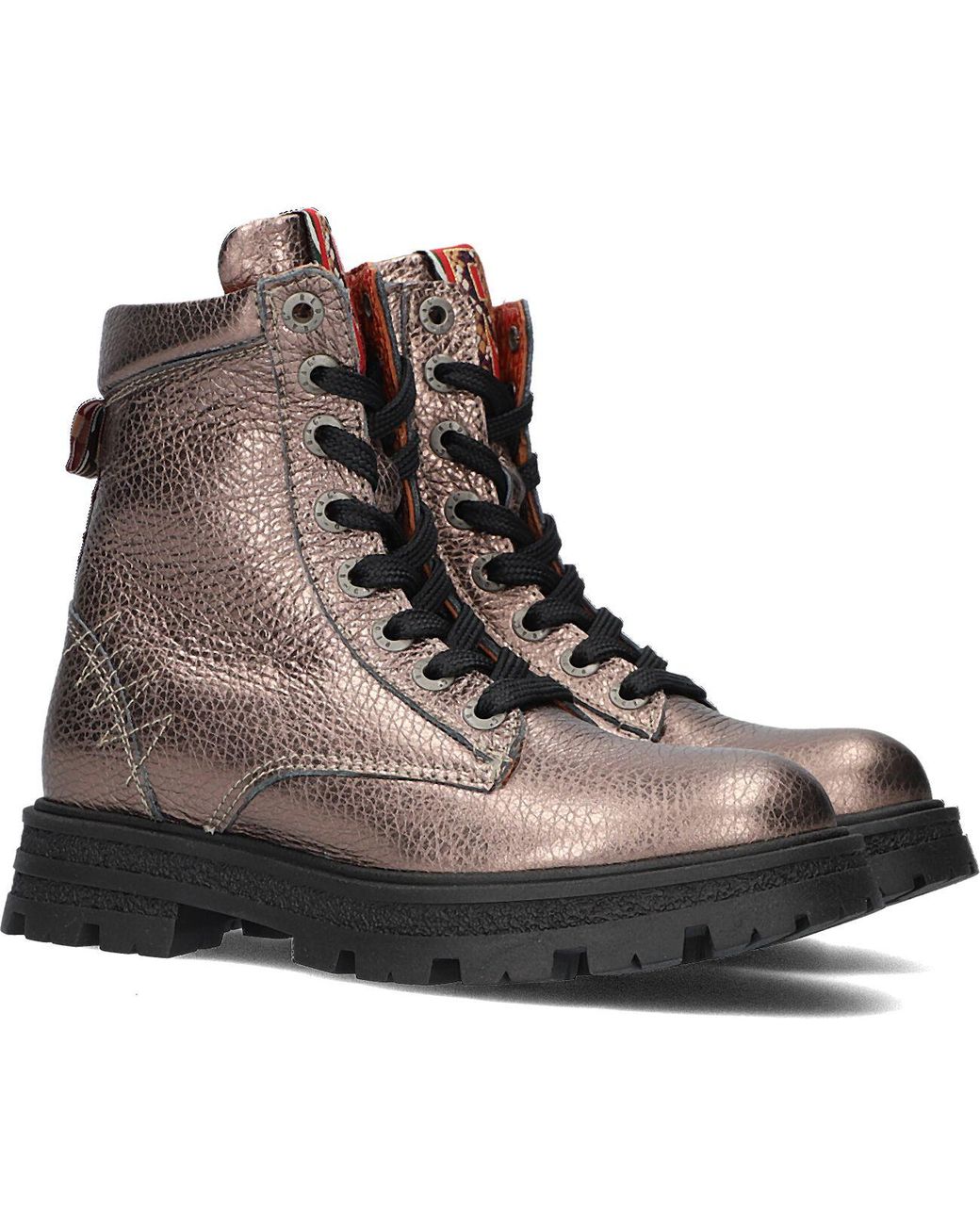 RED-RAG Brown Rag Schnürboots 12438 Mädchen