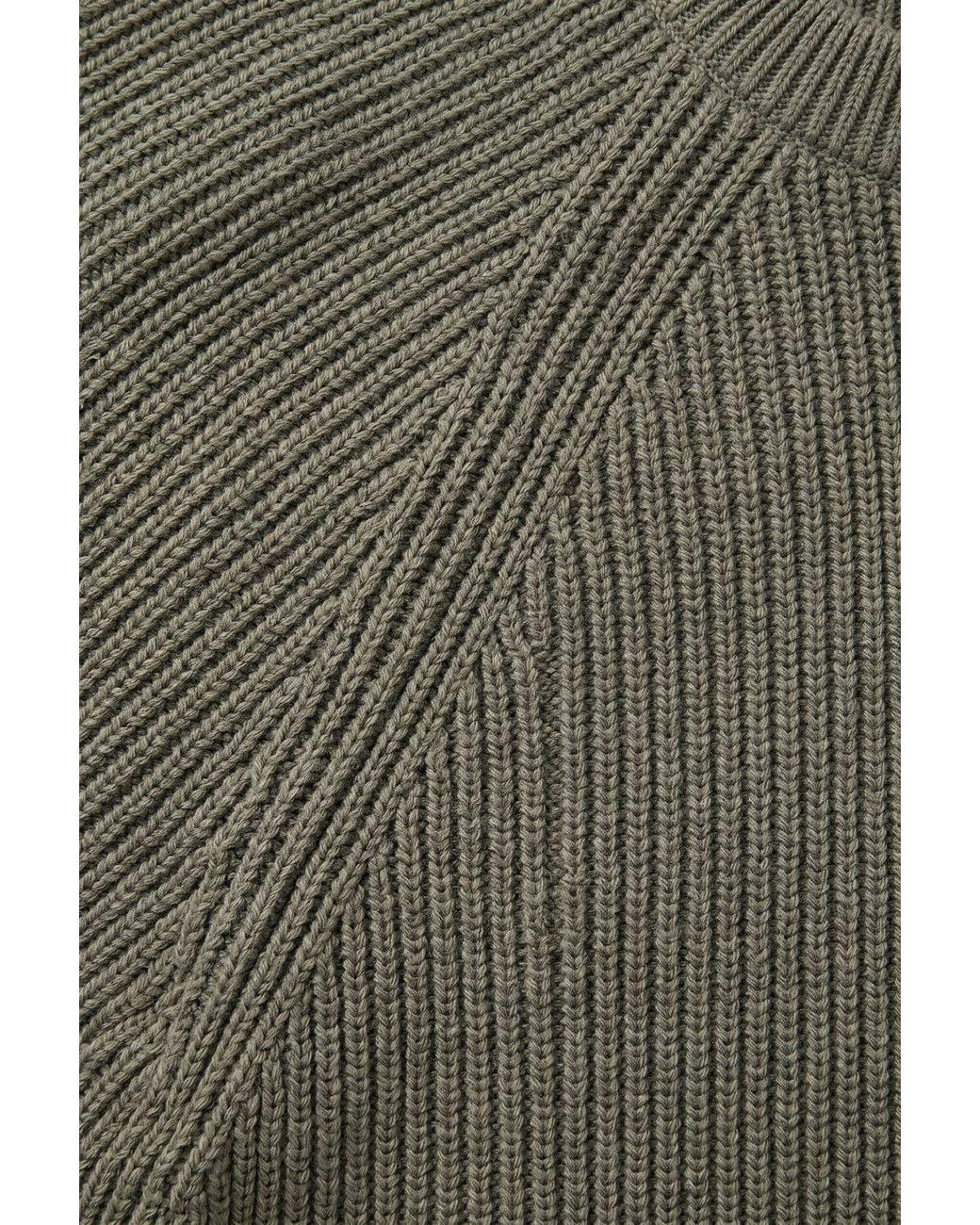 Forét Herren Pullover & Cardigans Delta Wool Rib Knit in Green für Herren