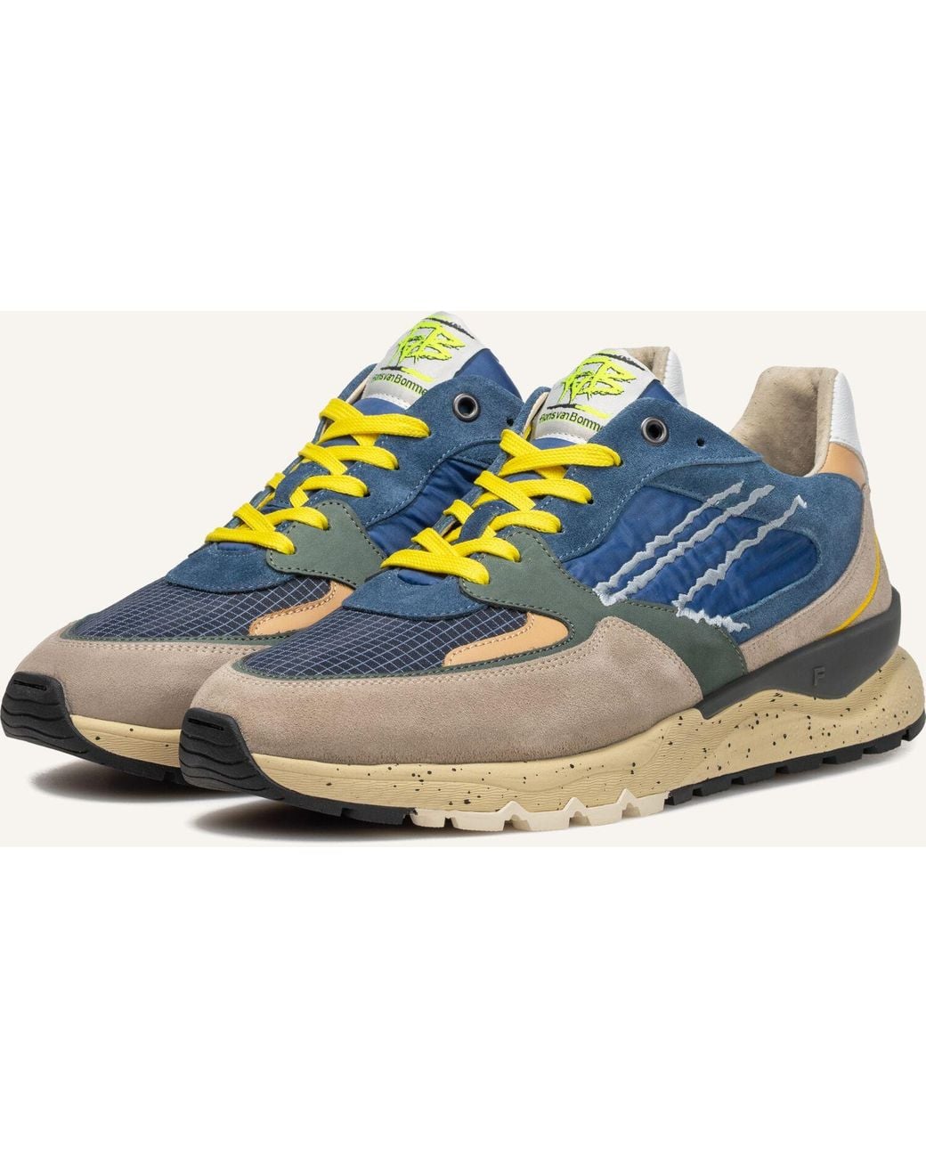 Floris Van Bommel Herren Sneaker Sfm-10243 De Treener in Black für Herren