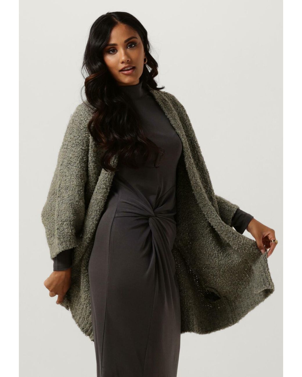 Simplee Black Strickjacke Knit-bocc-23-1