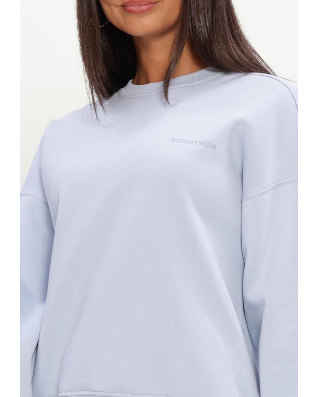 Modström Blue Damen Pullover & Cardigans Paulamd Sweat