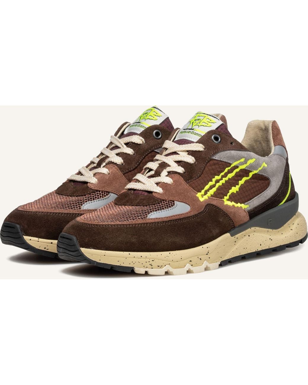 Floris Van Bommel Herren Sneaker Sfm-10243 De Treener in Black für Herren