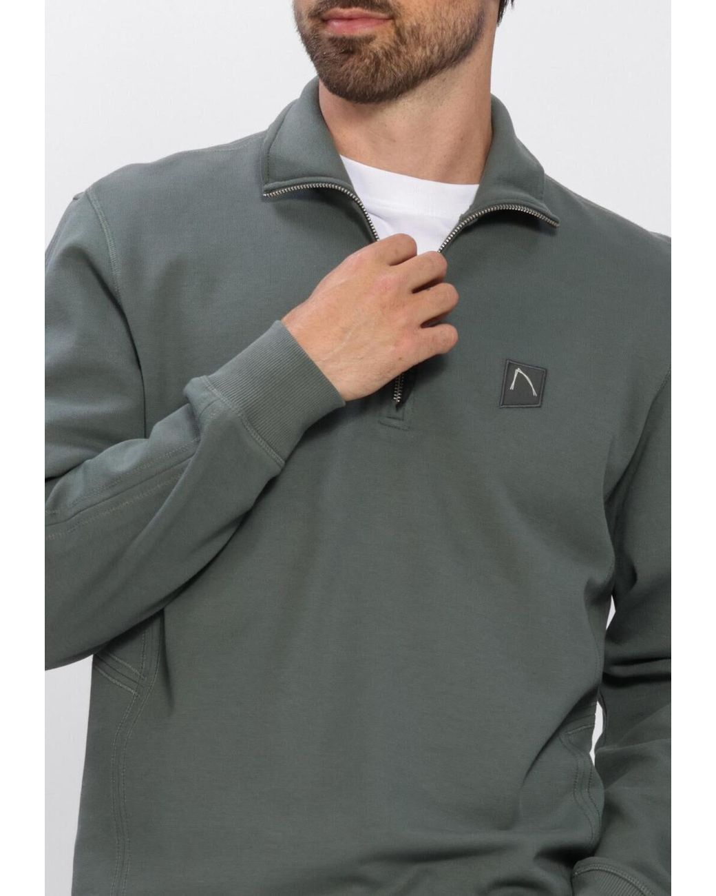 Chasin' Herren Pullover & Cardigans Ryden Zip-Up in Gray für Herren