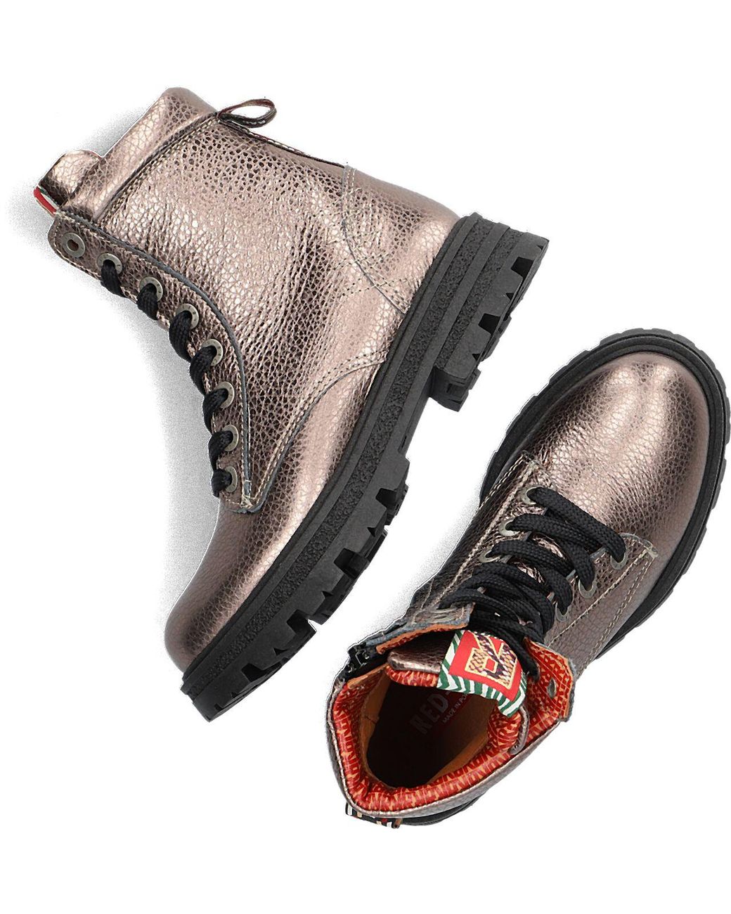 RED-RAG Brown Rag Schnürboots 12438 Mädchen