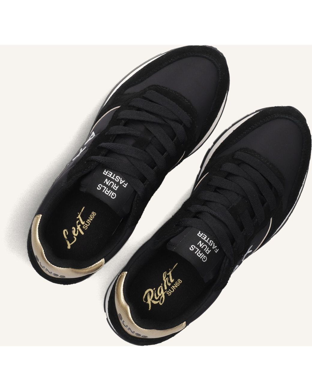 Sun 68 Black Damen Sneaker Ally