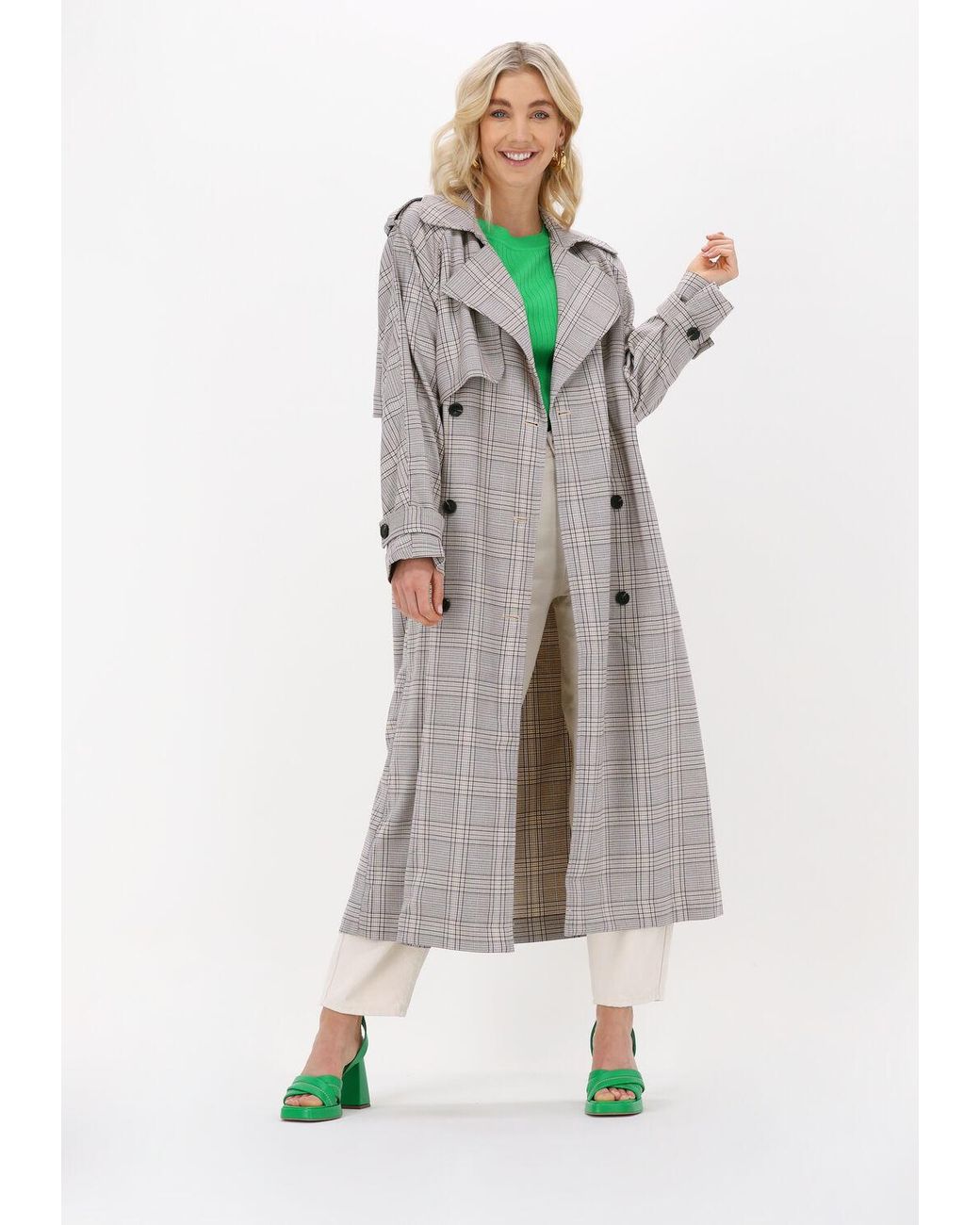 Just Female Multicolor Inspire Trenchcoat