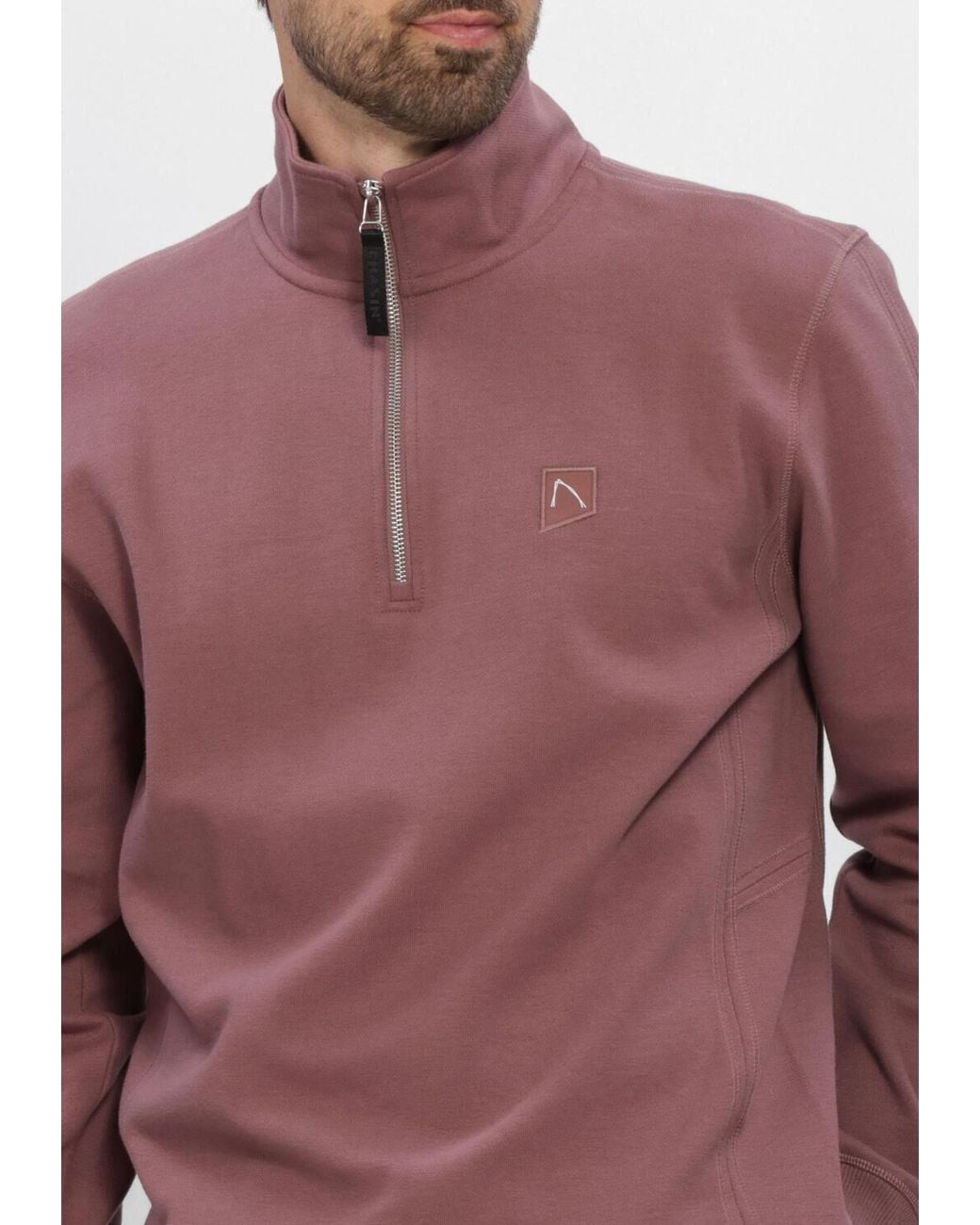 Chasin' Herren Pullover & Cardigans Ryden Zip-Up in Red für Herren