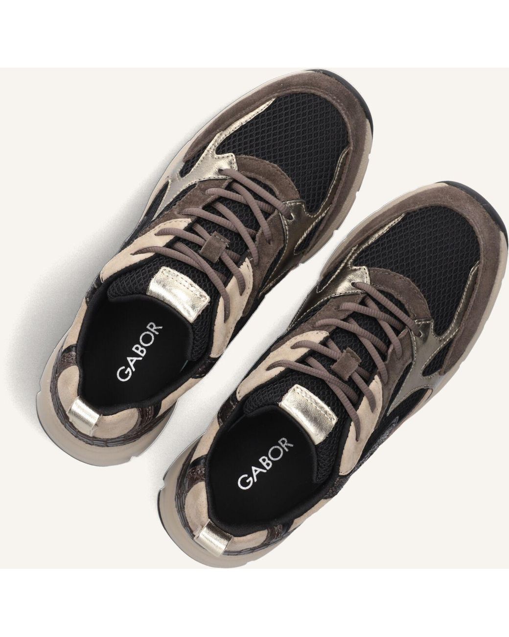 Gabor Black Damen Sneaker 6005.01