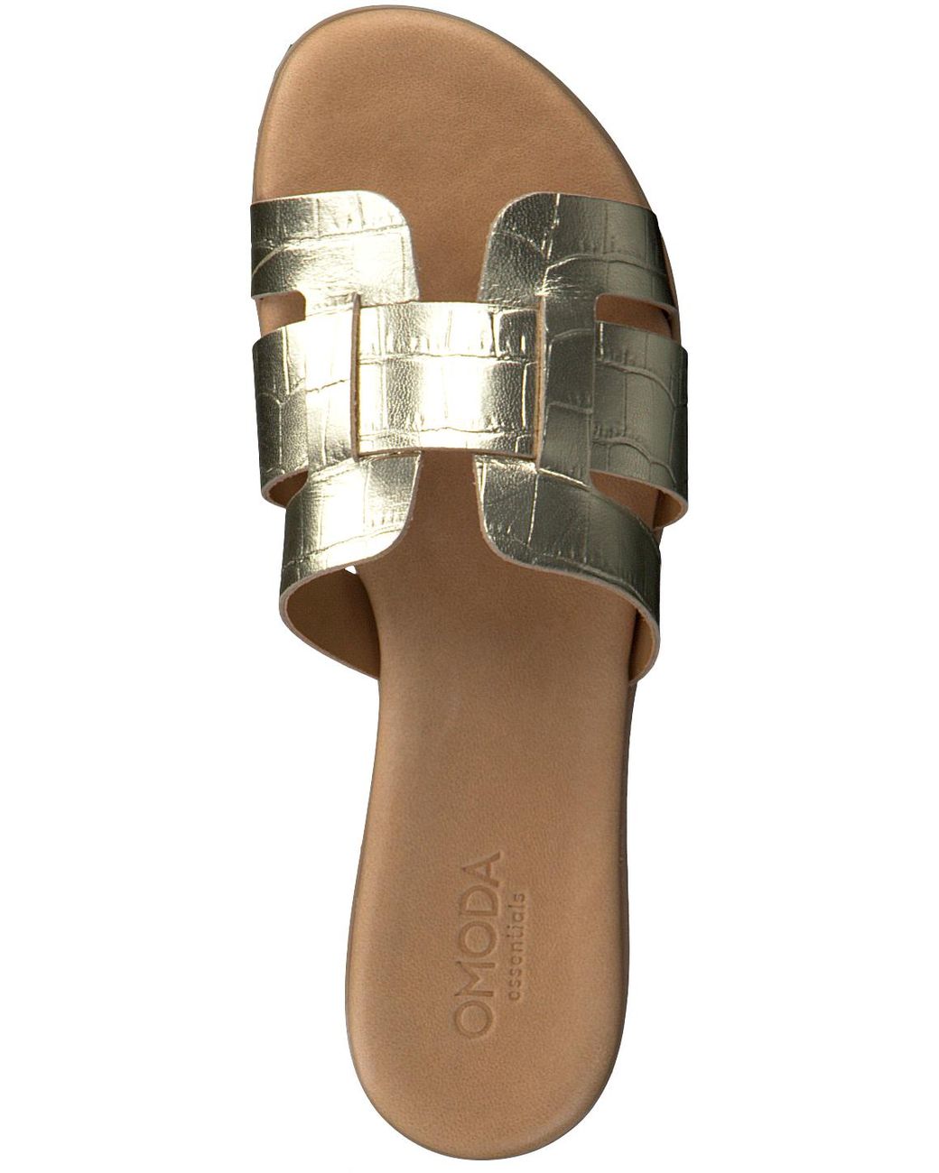 Omoda Slippers 179874 in het Metallic - Lyst