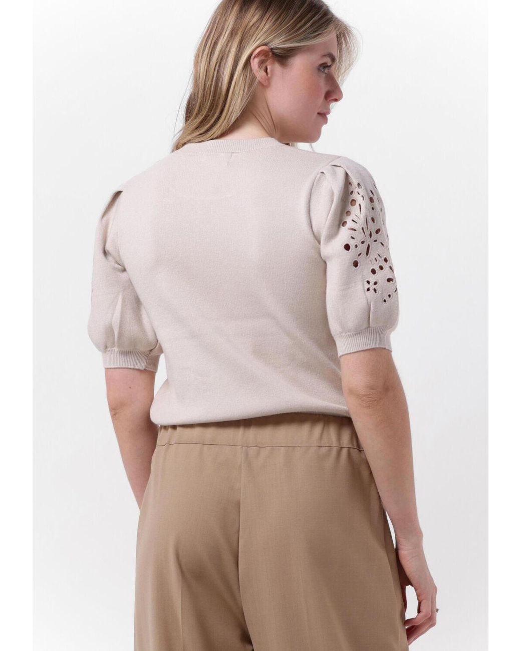 Object Pink Pullover Reynard 2/4 Knit Pullover Damen