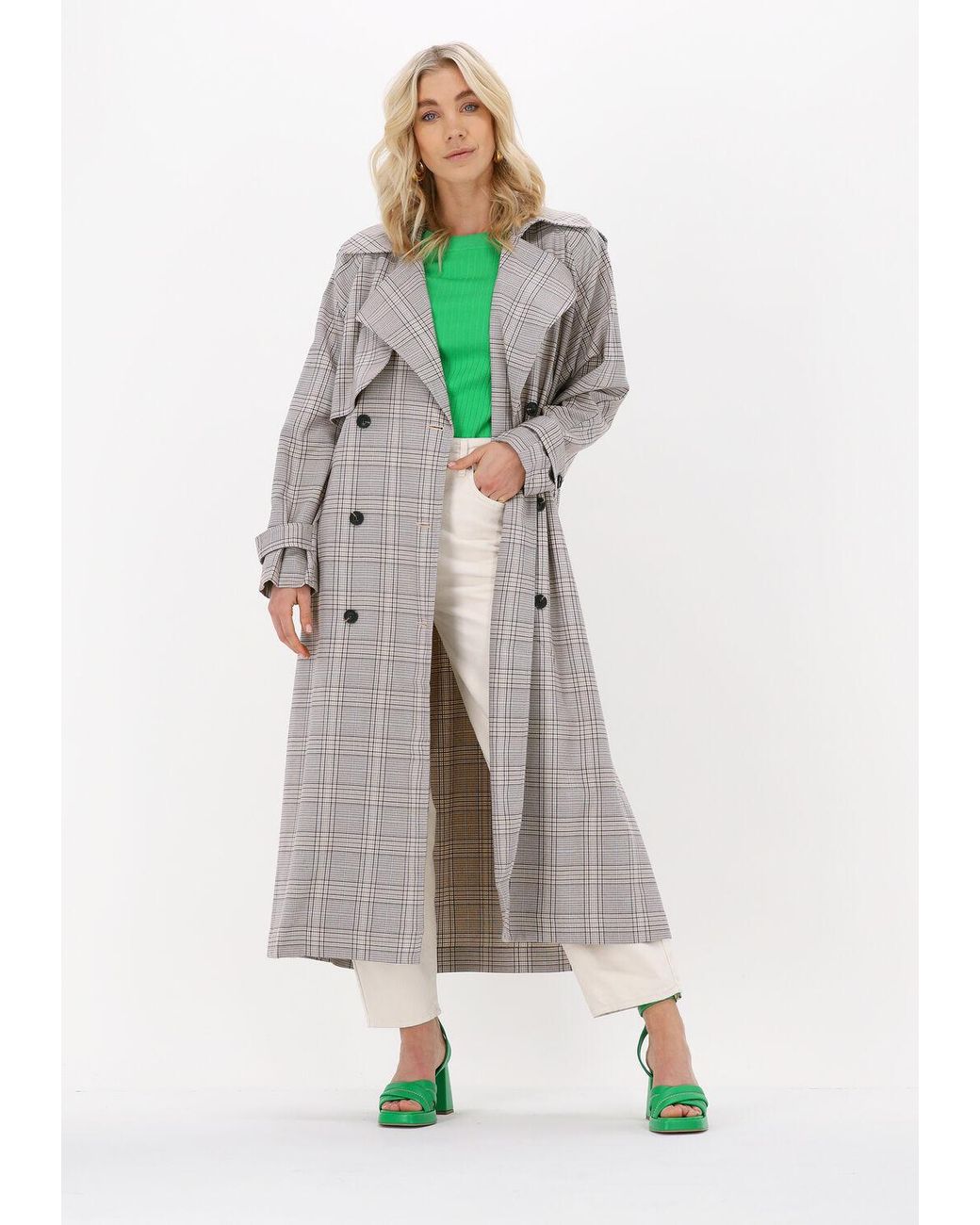 Just Female Multicolor Inspire Trenchcoat