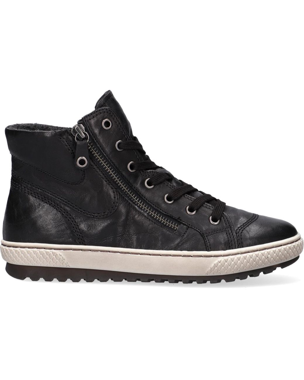 Gabor 754 Hoge Sneaker in het Zwart - Lyst