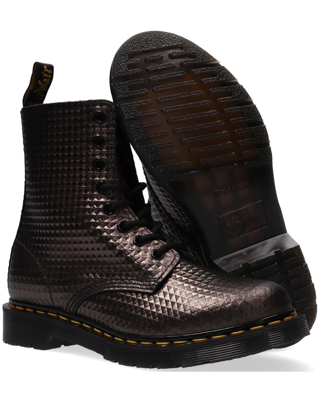 Dr. Martens Veterboots 1460 Pascal in het Zwart - Lyst