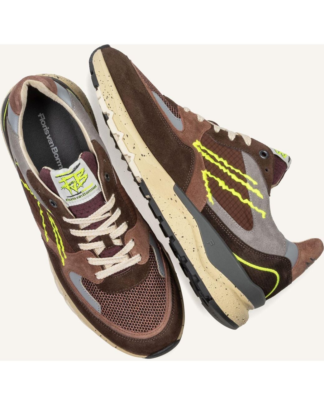 Floris Van Bommel Herren Sneaker Sfm-10243 De Treener in Black für Herren