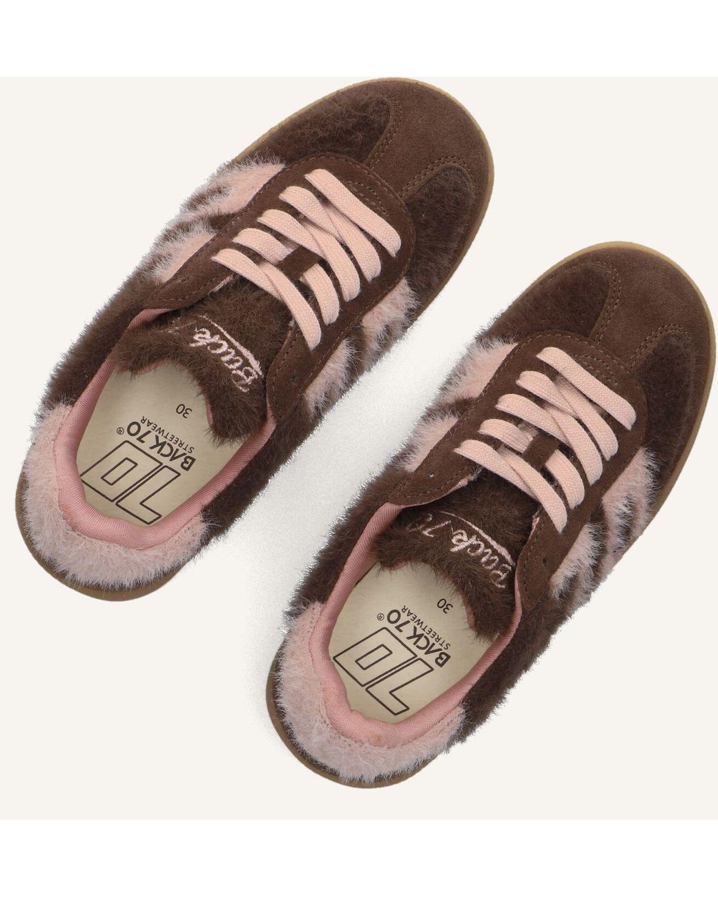 Back70 Black Mädchen Sneaker Mohair