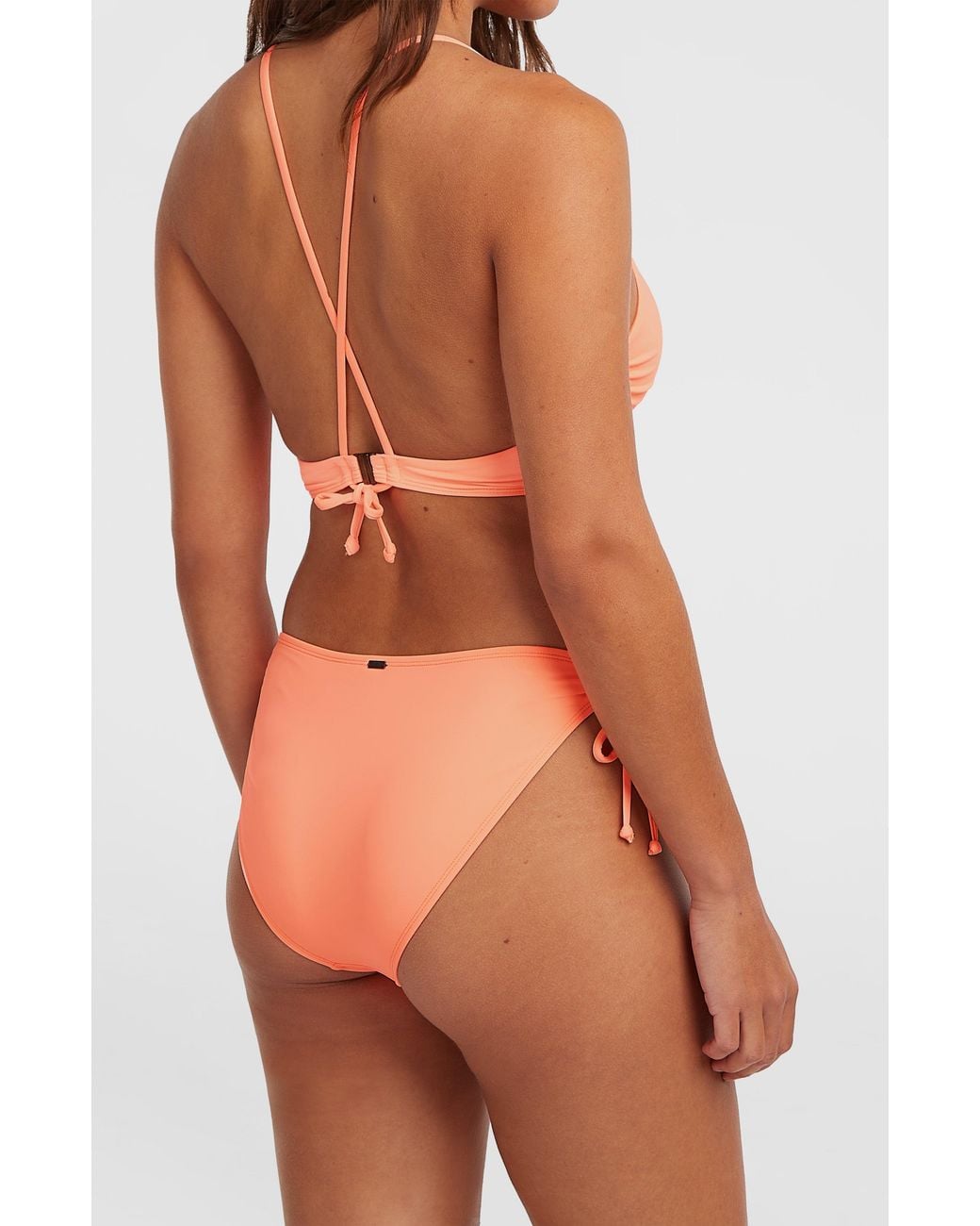 O'neill Sportswear Orange Rita Side-Tie Bikini Bottoms