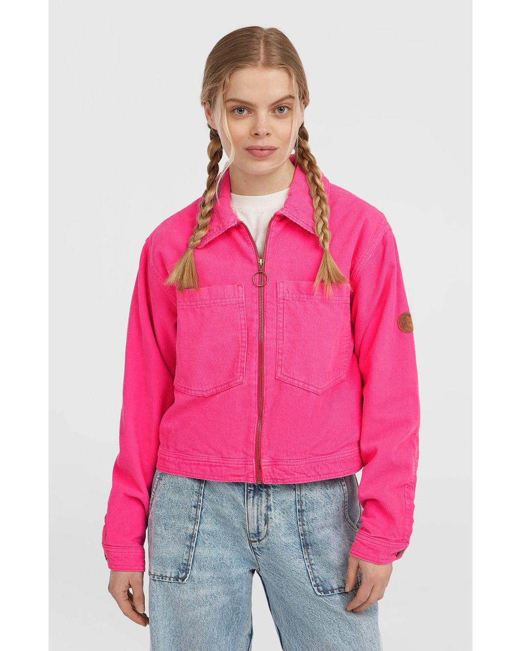 O'neill Sportswear Pink O'Riginals Cord Jacket