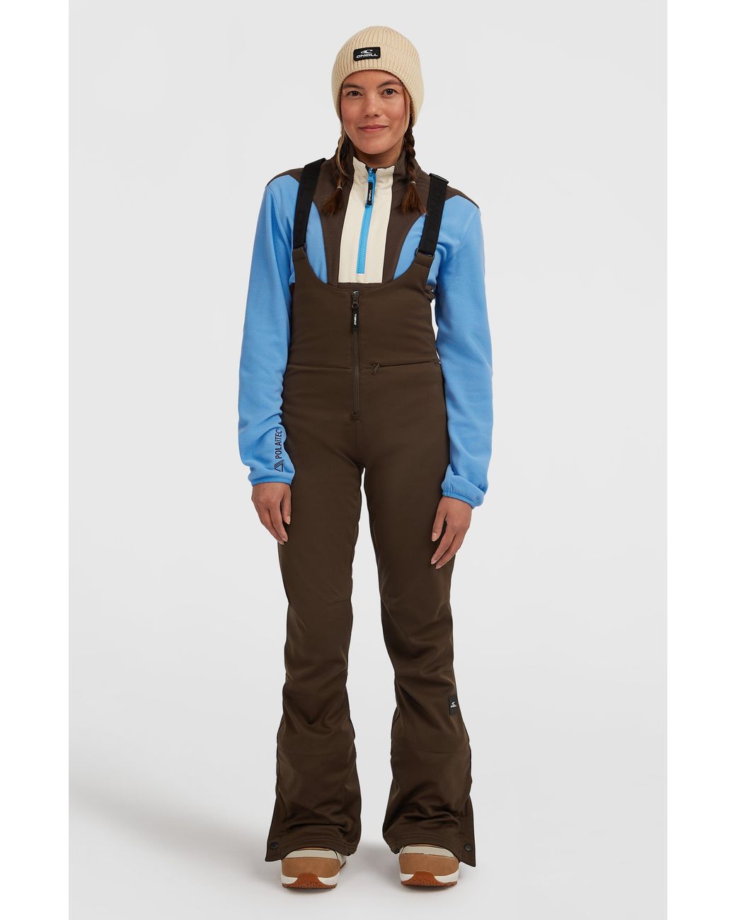 O'neill Sportswear Blue Fwc'Cruz Softshell Suspender Snow Pants
