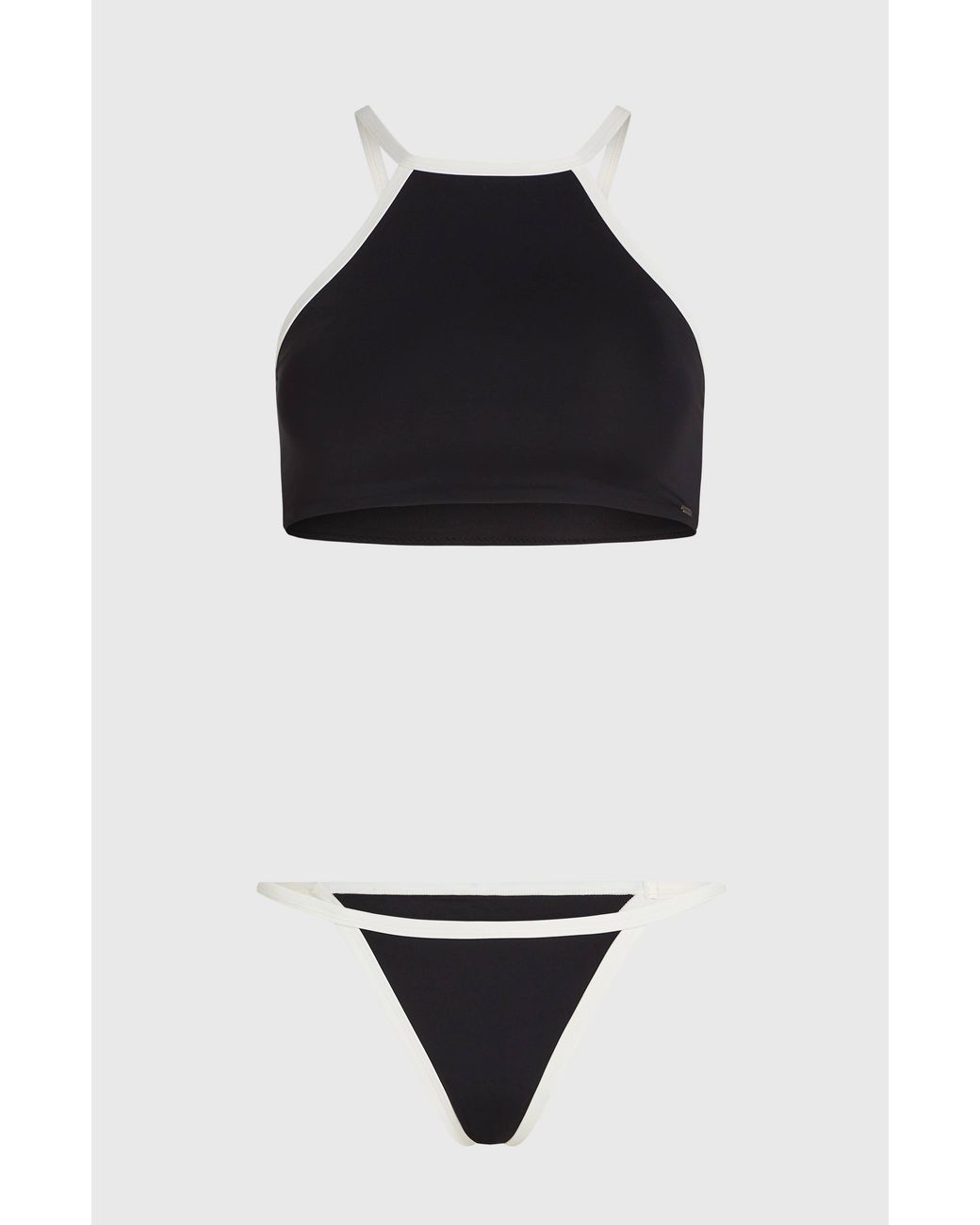 O'neill Sportswear Black High-Neck Bikini Set