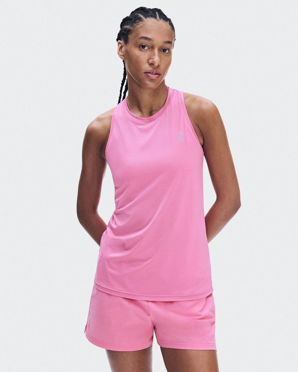 On Shoes Pink Core Tank Top
