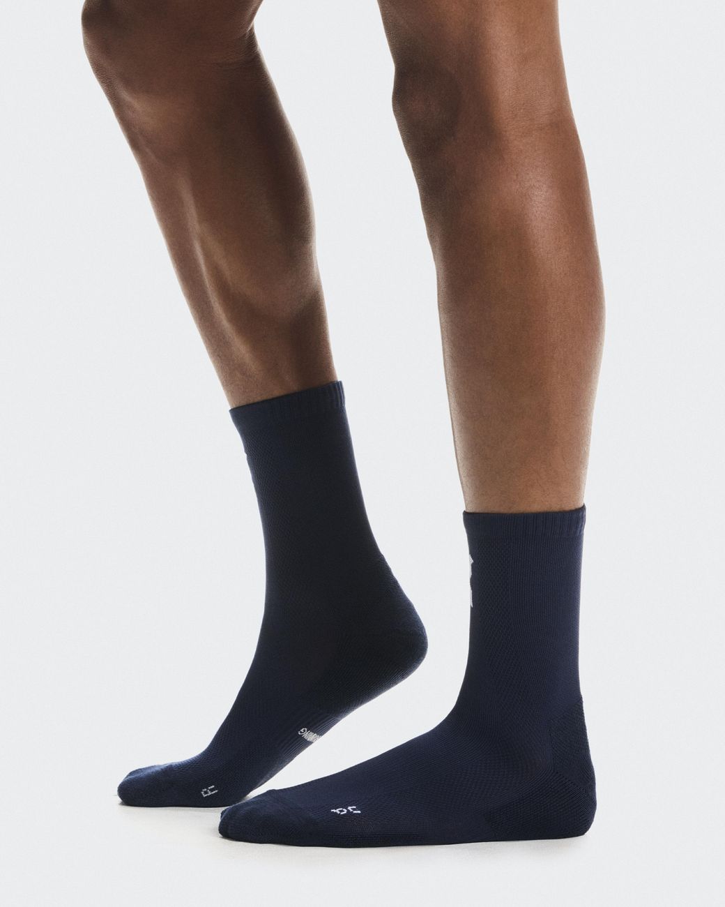 On Shoes White Core Run Sock High 2P
