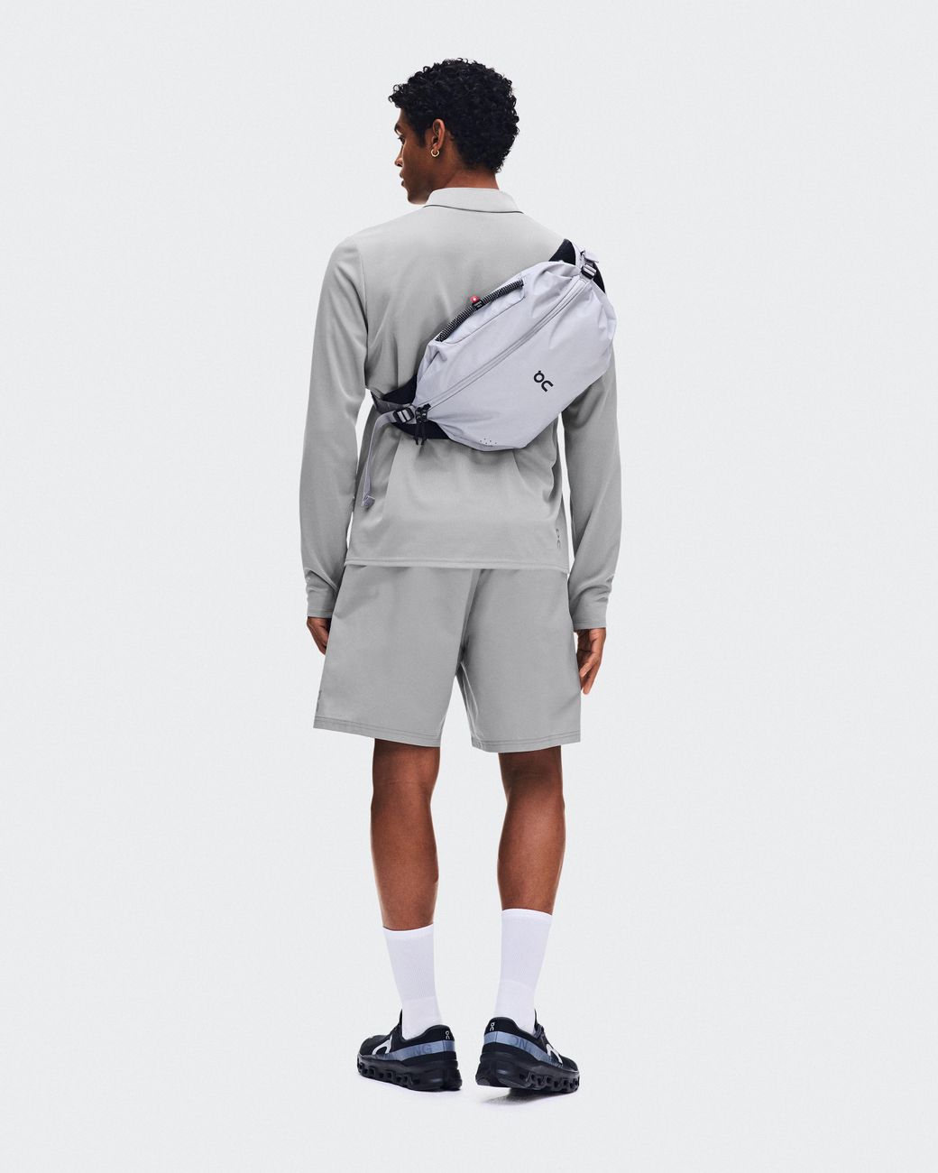 On Shoes White 7" Core Shorts for men