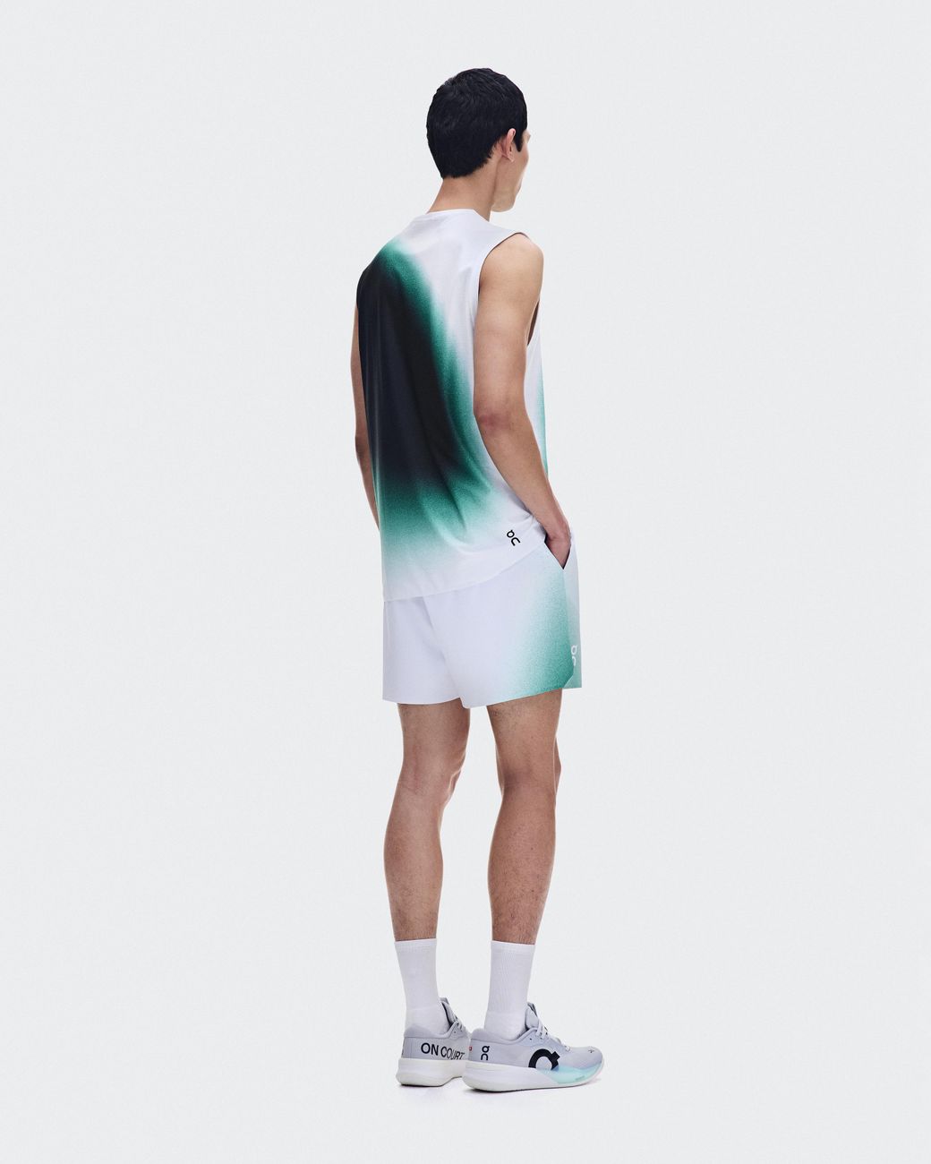 On Shoes White Court Tank Top Swing for men