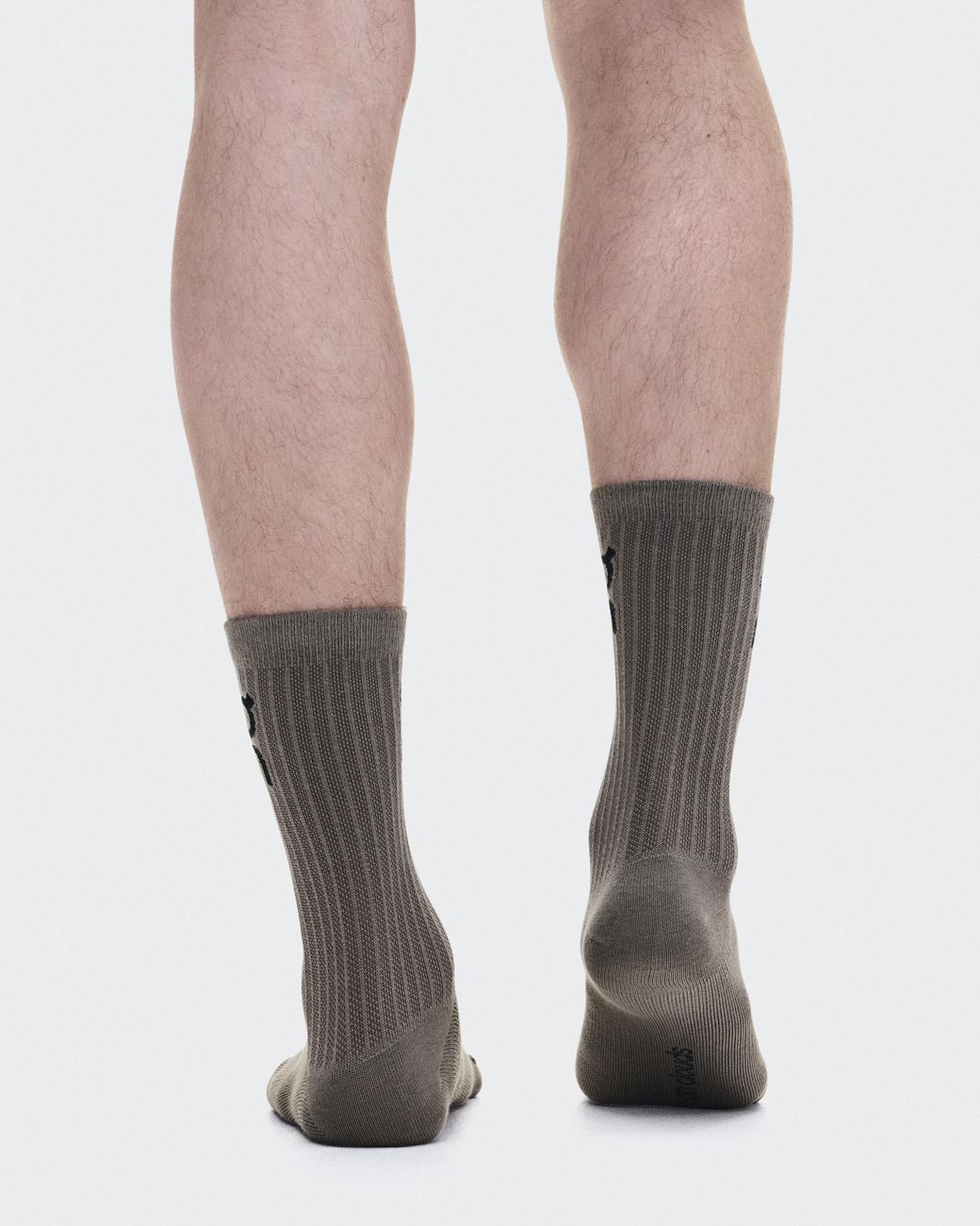 On Shoes Natural Logo Sock High 3P