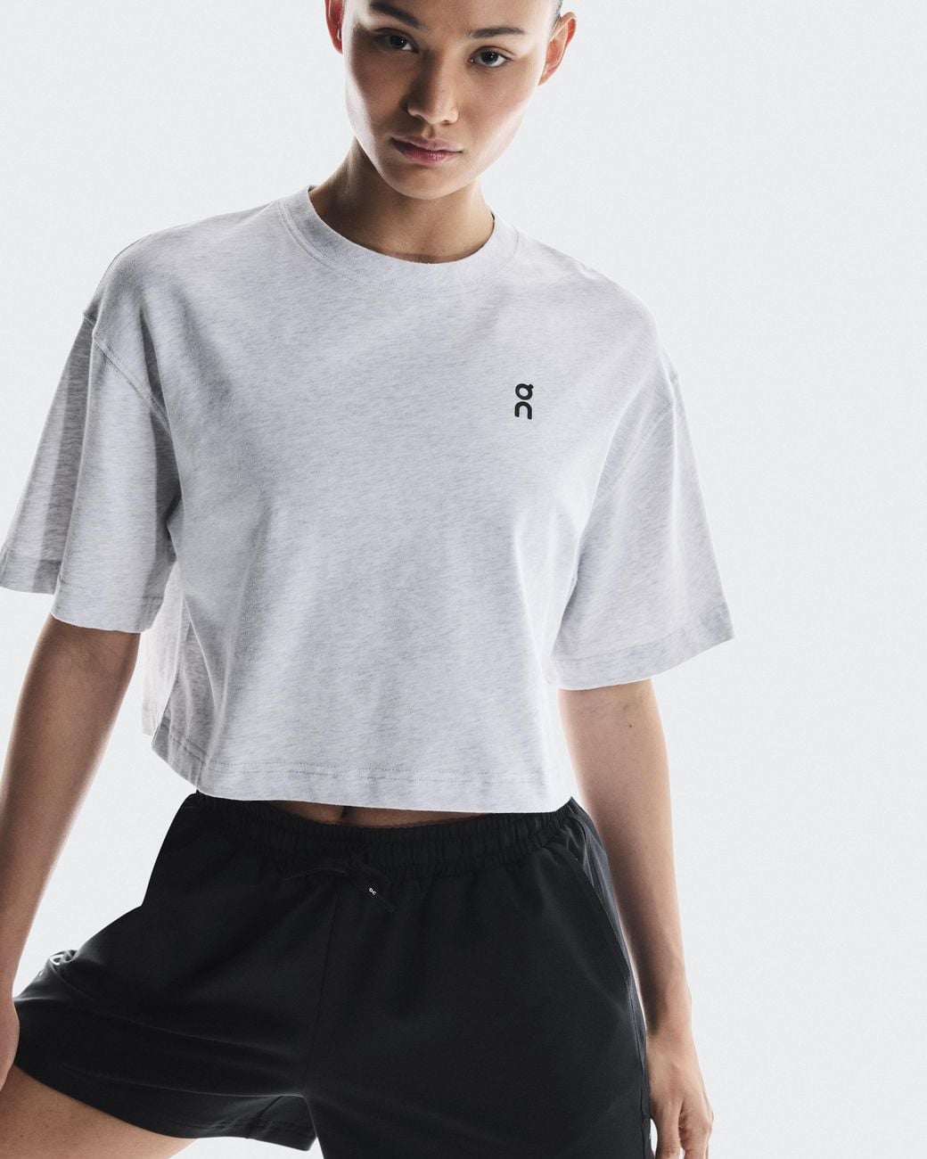 On Shoes White Club Boxy-T