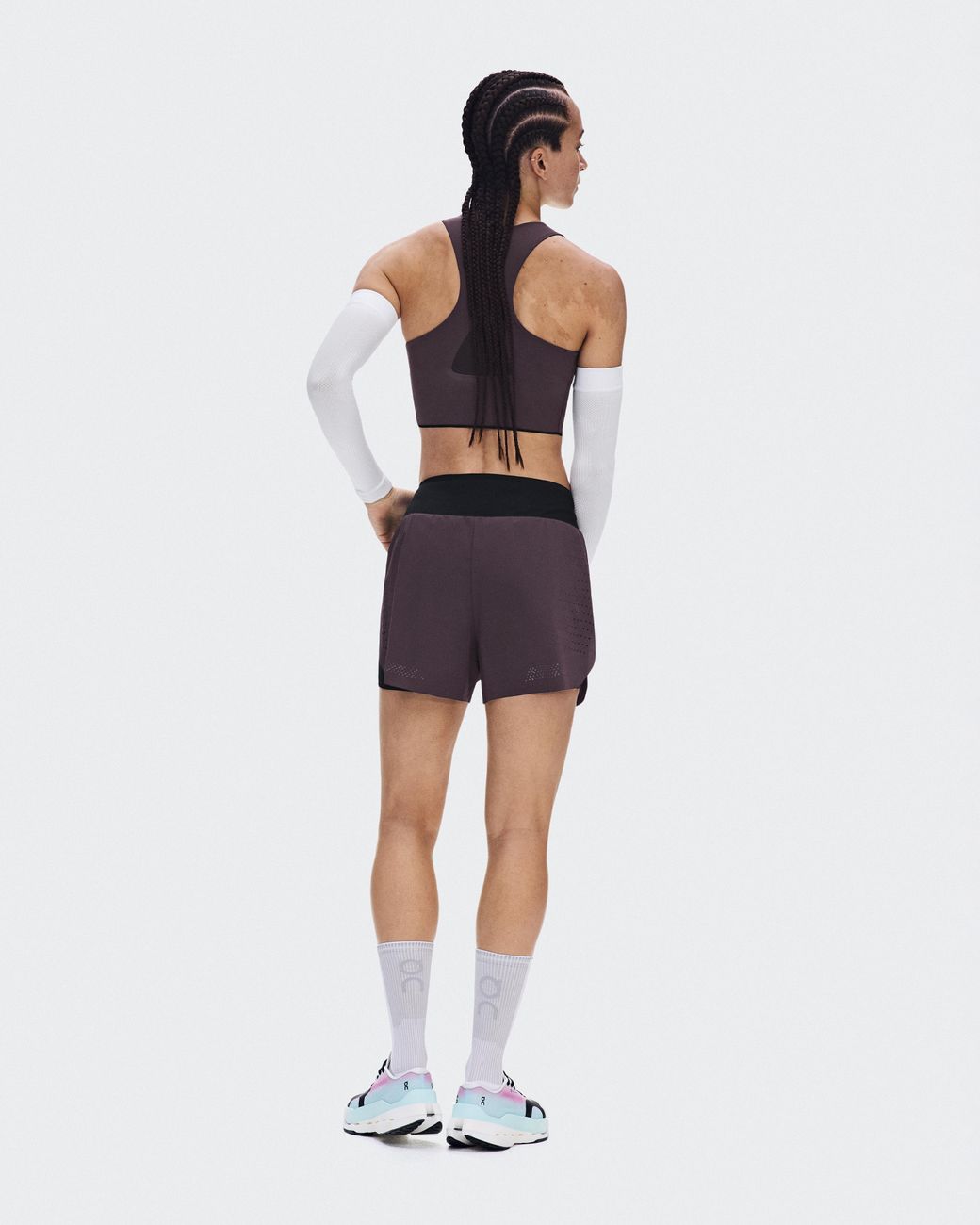 On Shoes White Zero 2-In-1 Shorts