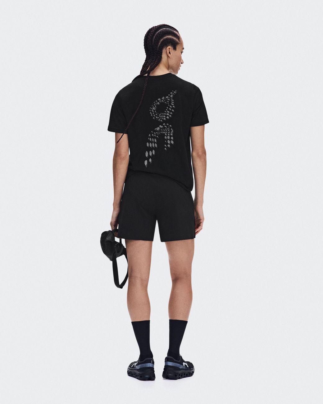 On Shoes Black Run-T