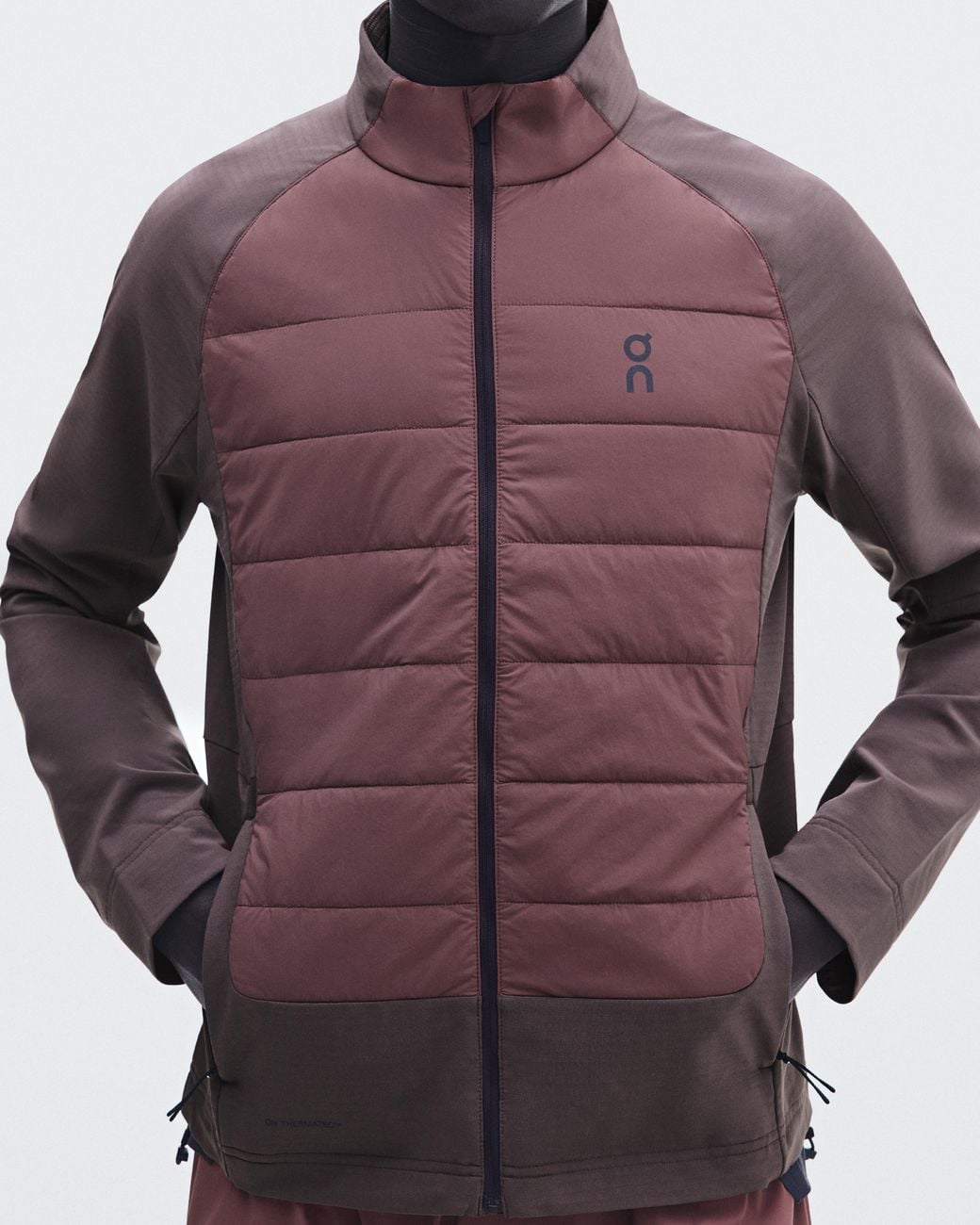 On Shoes Purple Weather Hybrid Jacket for men