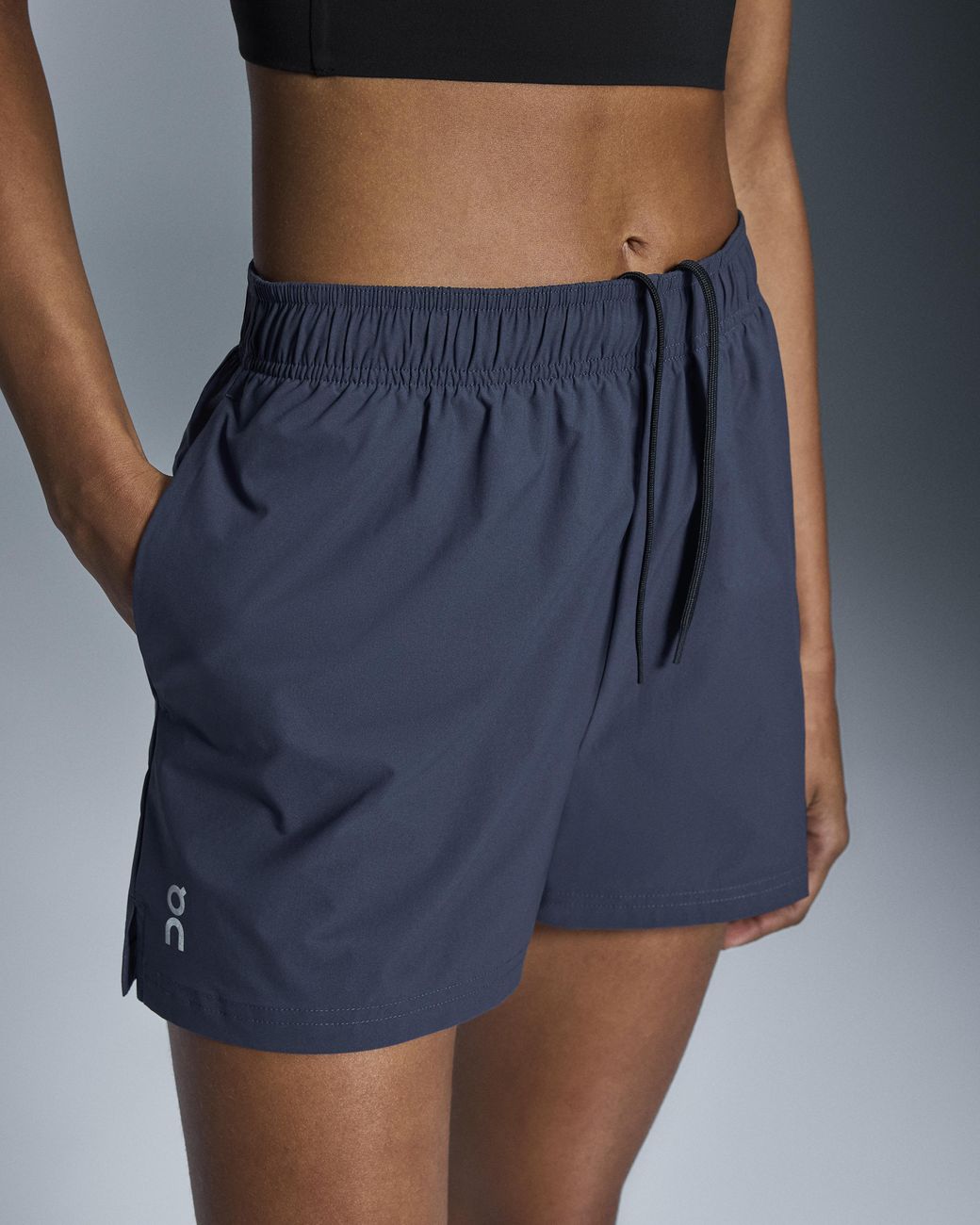 On Shoes Blue 3" Core Shorts