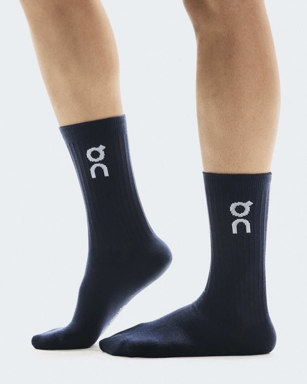 On Shoes Blue Logo Sock High 3P