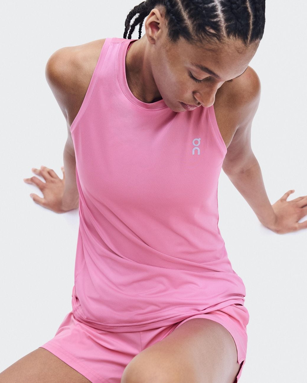 On Shoes Pink Core Tank Top