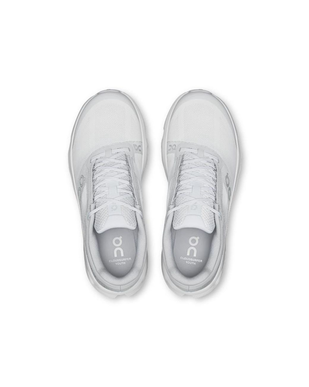 On Shoes White Cloudsurfer Youth