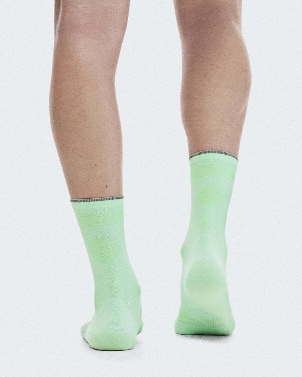 On Shoes Green Elite Run Sock High Hyper