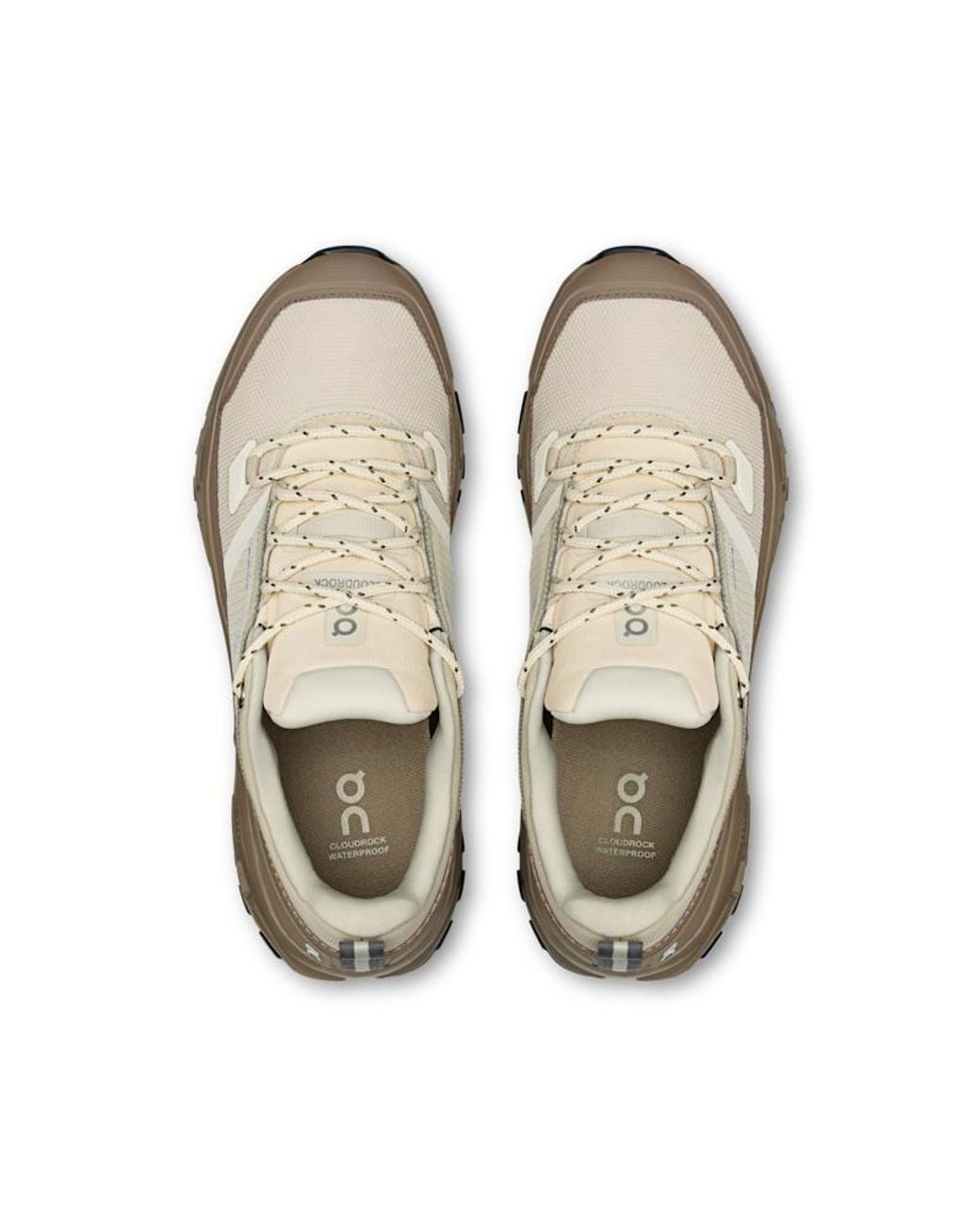 On Shoes Natural Cloudrock Low Waterproof