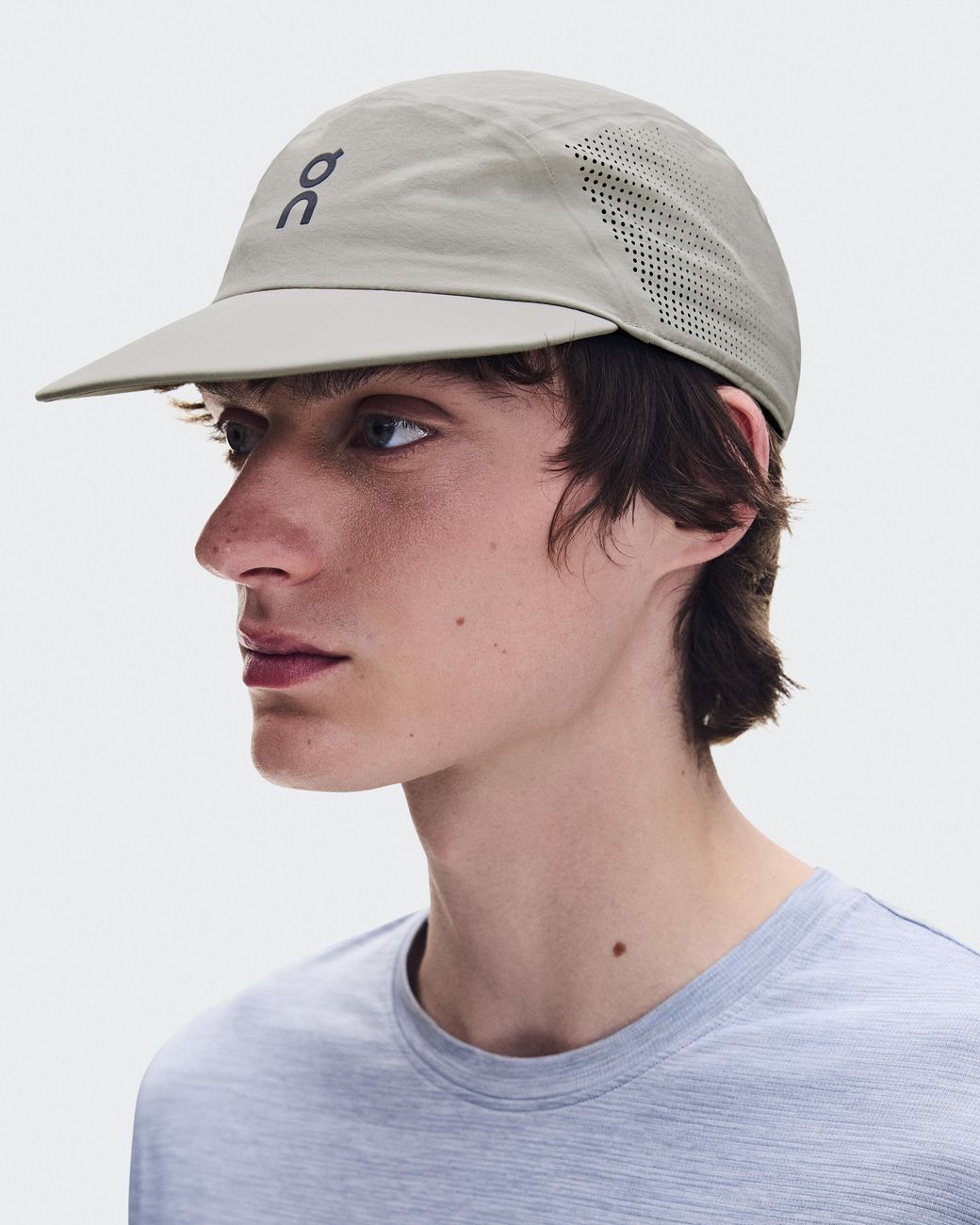 On Shoes Gray Performance Cap