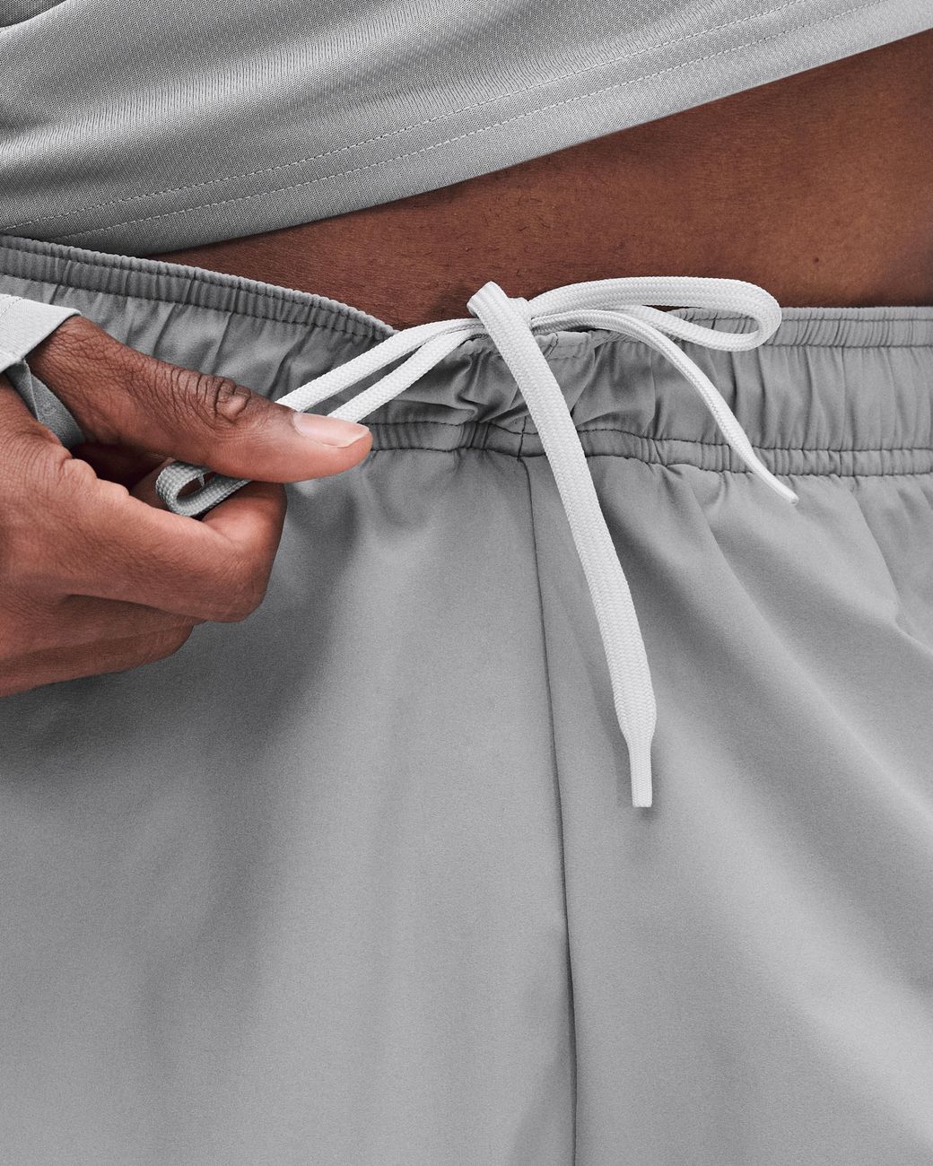 On Shoes White 7" Core Shorts for men