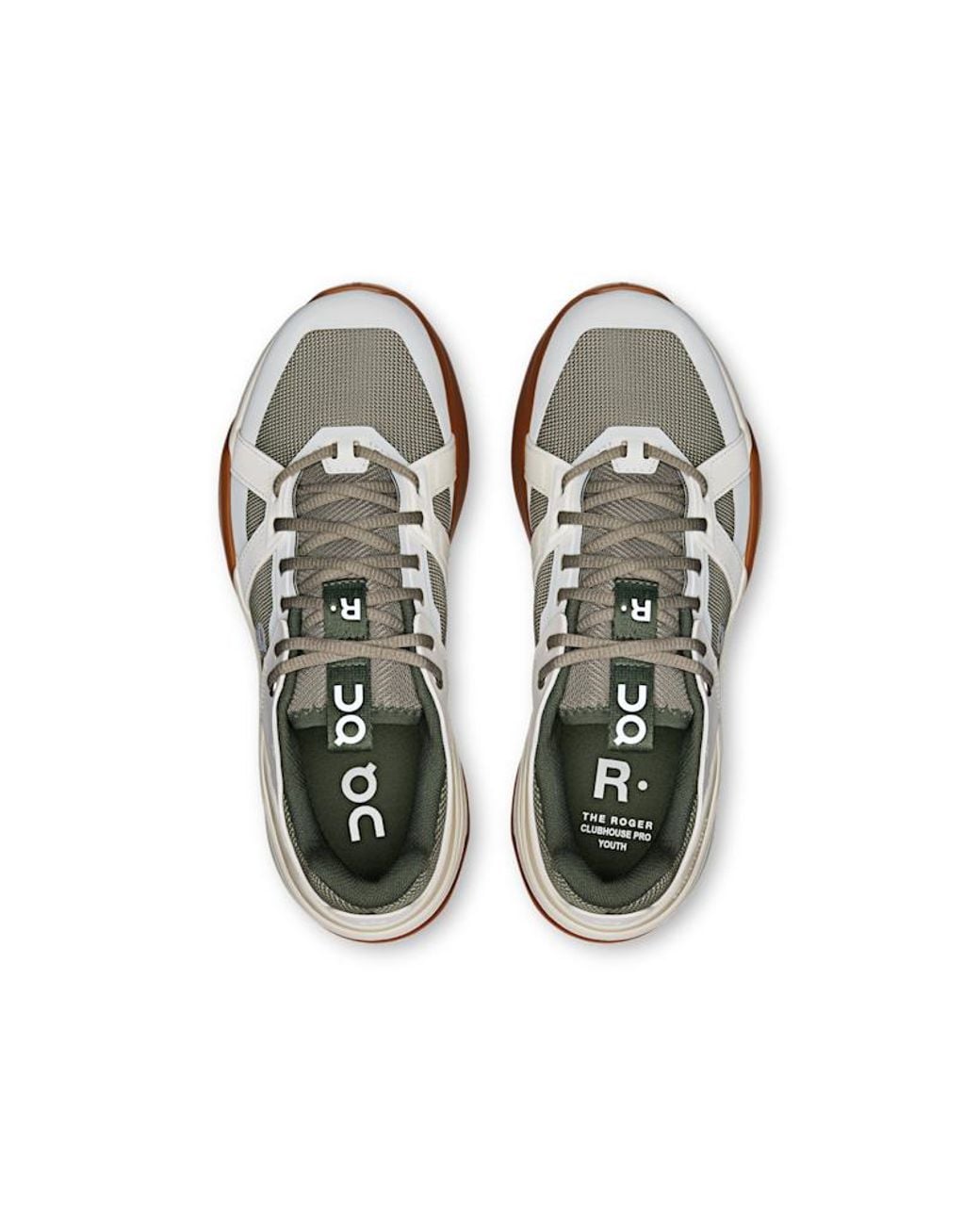 On Shoes Brown The Roger Clubhouse Pro Youth