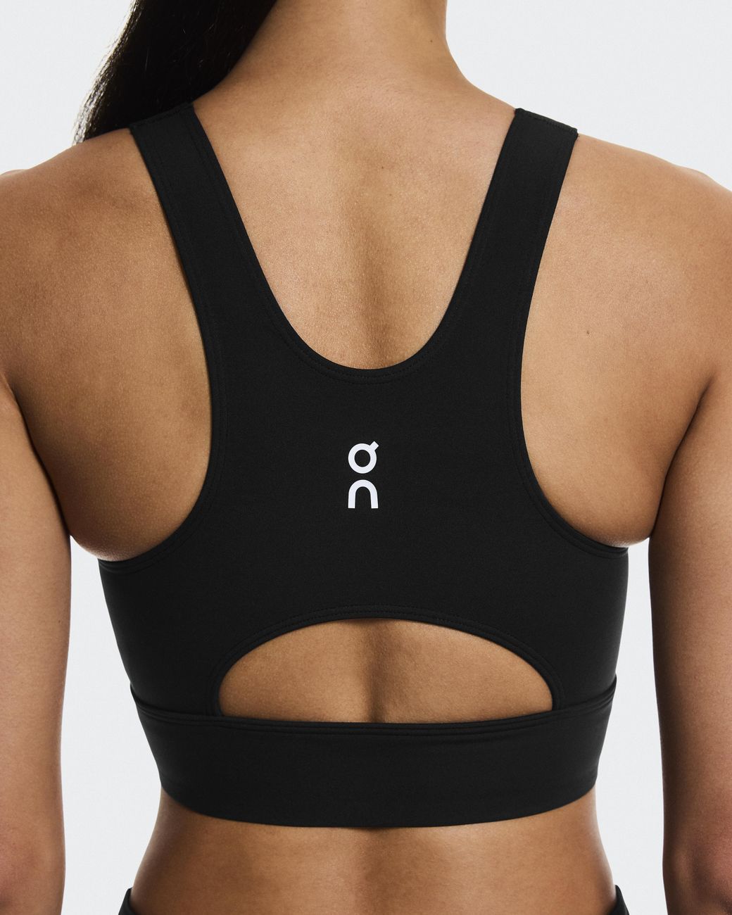 On Shoes Black Court Crop Top