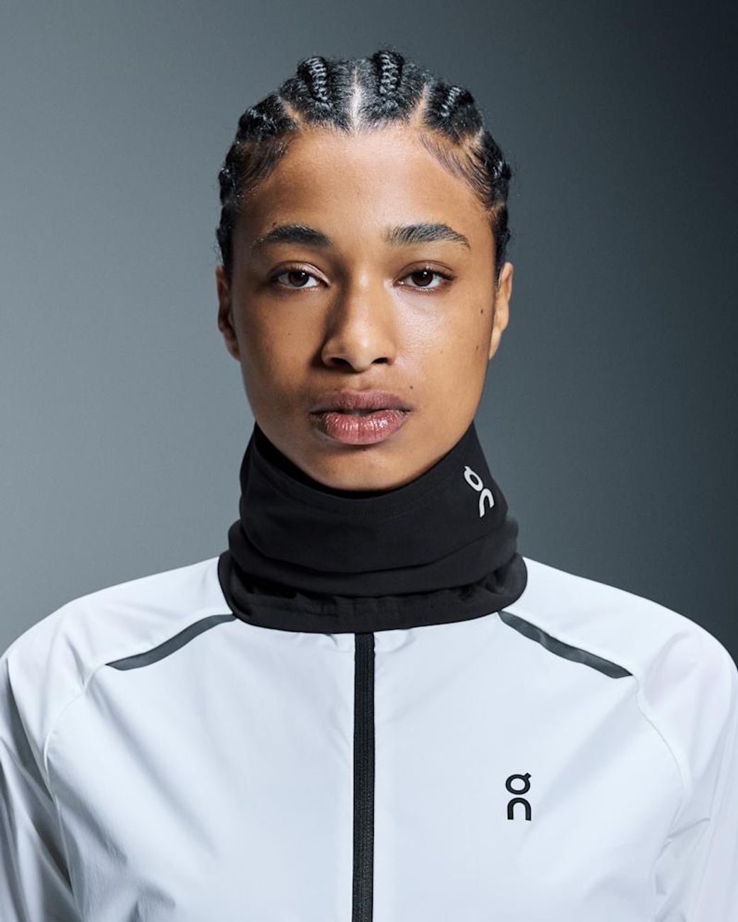 On Shoes Metallic Core Neck Gaiter