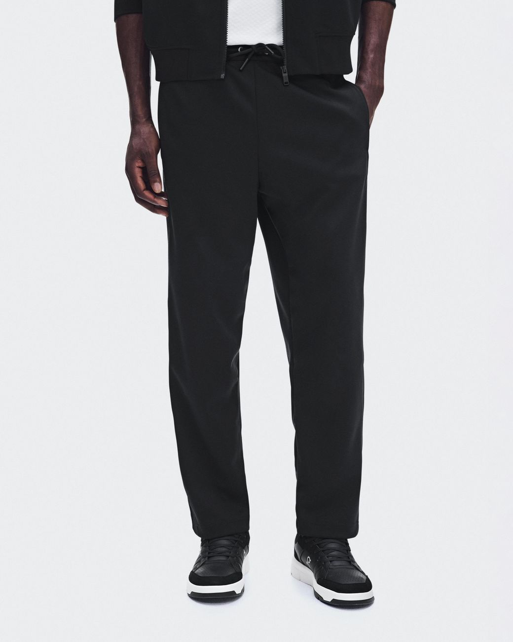 On Shoes Black Courtside Pants for men