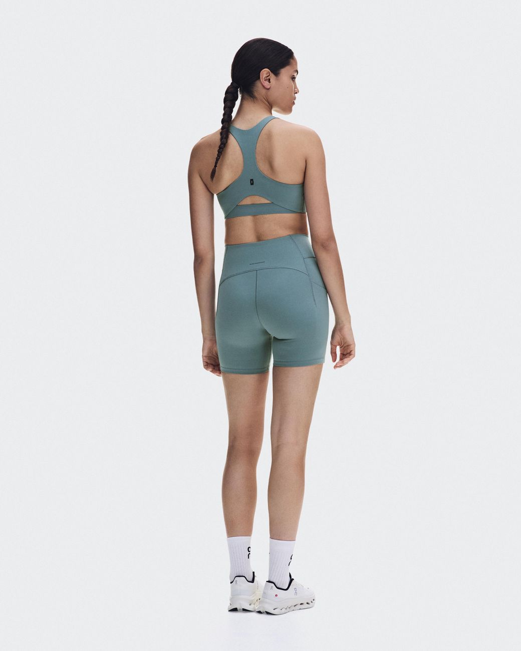 On Shoes Blue Studio Racerback Bra