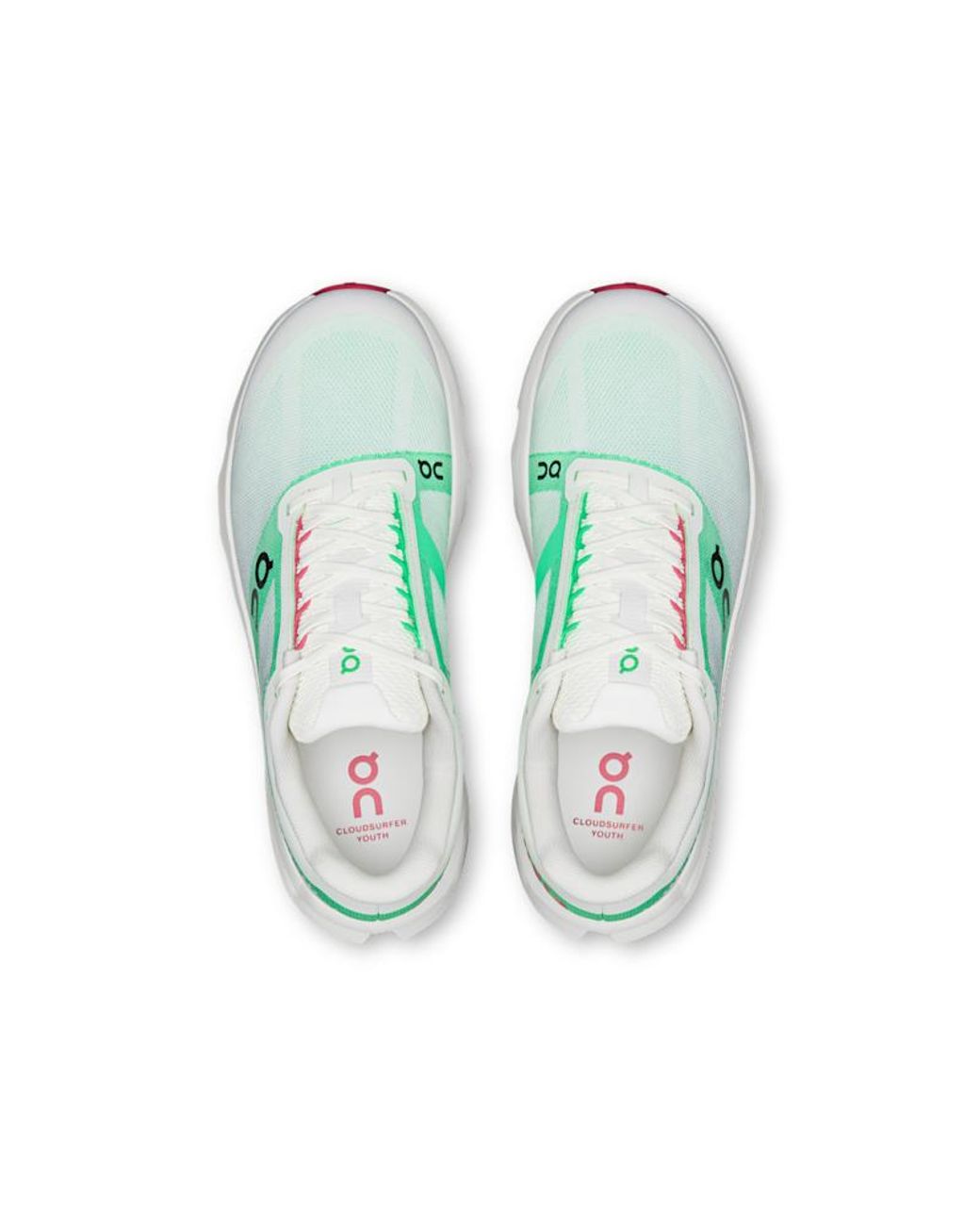 On Shoes Green Cloudsurfer Youth