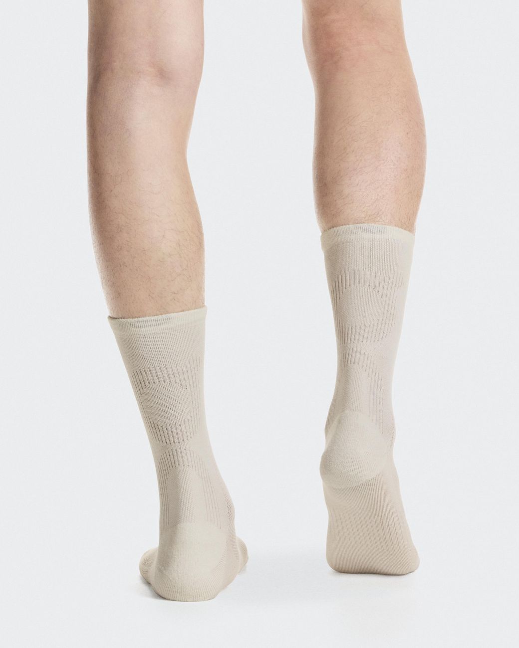 On Shoes White Hybrid Sock High 2P