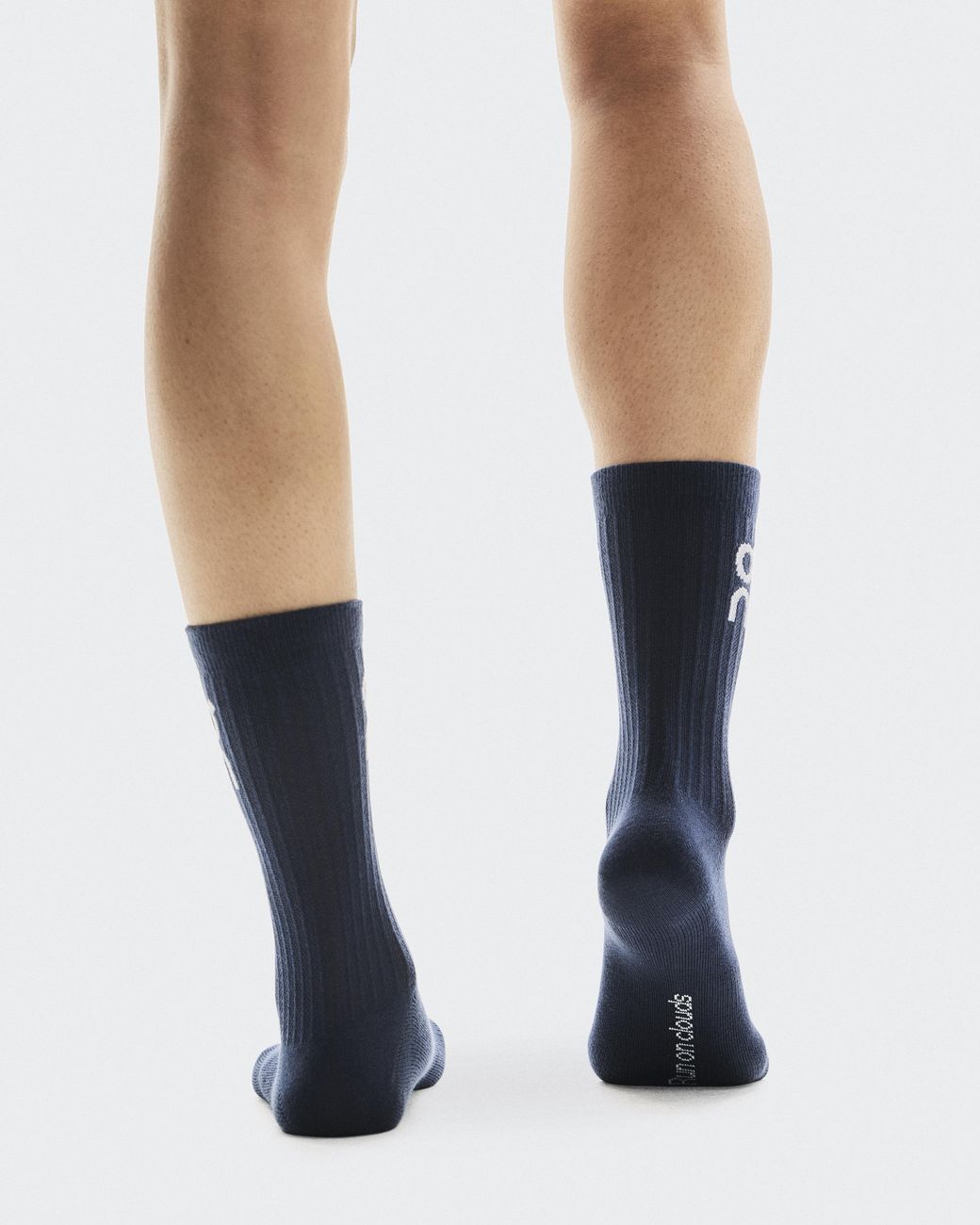 On Shoes Blue Logo Sock High 3P